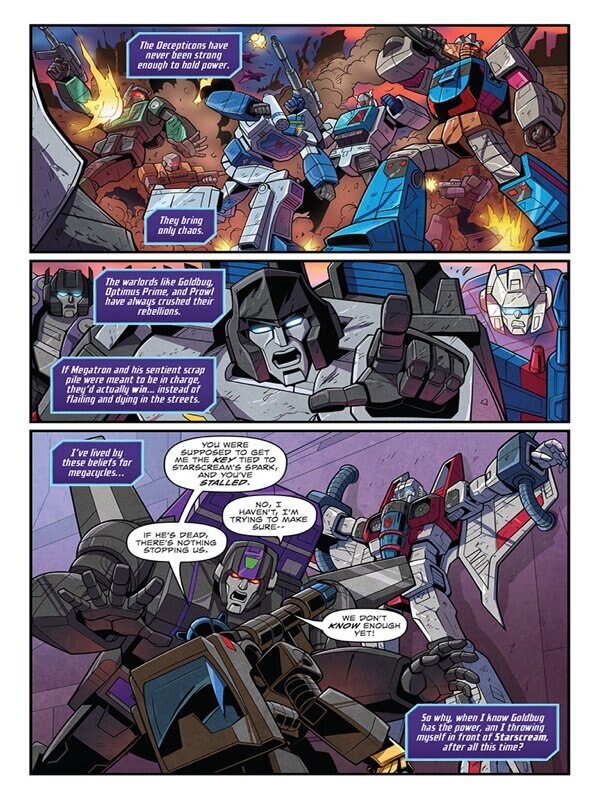 Transformers Shattered Glass Issue No. 5 Comic Book Preview Image  (5 of 6)
